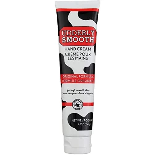 Udderly Smooth Hand Cream 4 oz (118ml) Pack of 4 | Moisturizes & Conditions Dry Skin thumbnail 1