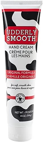 Udderly Smooth Hand Cream 4 oz (118ml) Pack of 4 | Moisturizes & Conditions Dry Skin thumbnail 5