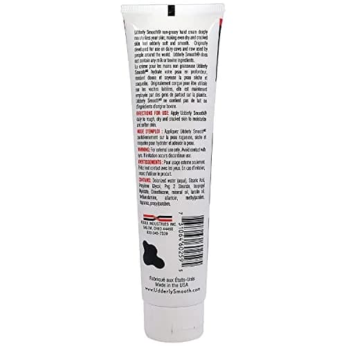 Udderly Smooth Hand Cream 4 oz (118ml) Pack of 4 | Moisturizes & Conditions Dry Skin thumbnail 2
