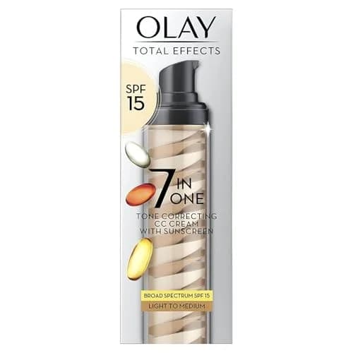 Olay Total Effects 7-in-1 Tone Correcting Facial Moisturizer 48 g | Light to Medium Skin Tone Support thumbnail 1