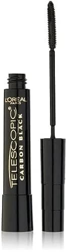 L'Oreal Paris Telescopic Mascara, Carbon Black 0.27 oz | Dramatic Length & Lash Separation thumbnail 1