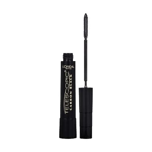 L'Oreal Paris Telescopic Mascara, Carbon Black 0.27 oz | Dramatic Length & Lash Separation thumbnail 5
