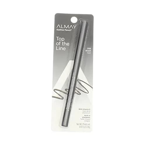 Almay Black Eyeliner Pencil 0.01 oz (6-Pack) | Hypoallergenic & Water-Resistant for Sensitive Eyes thumbnail 4