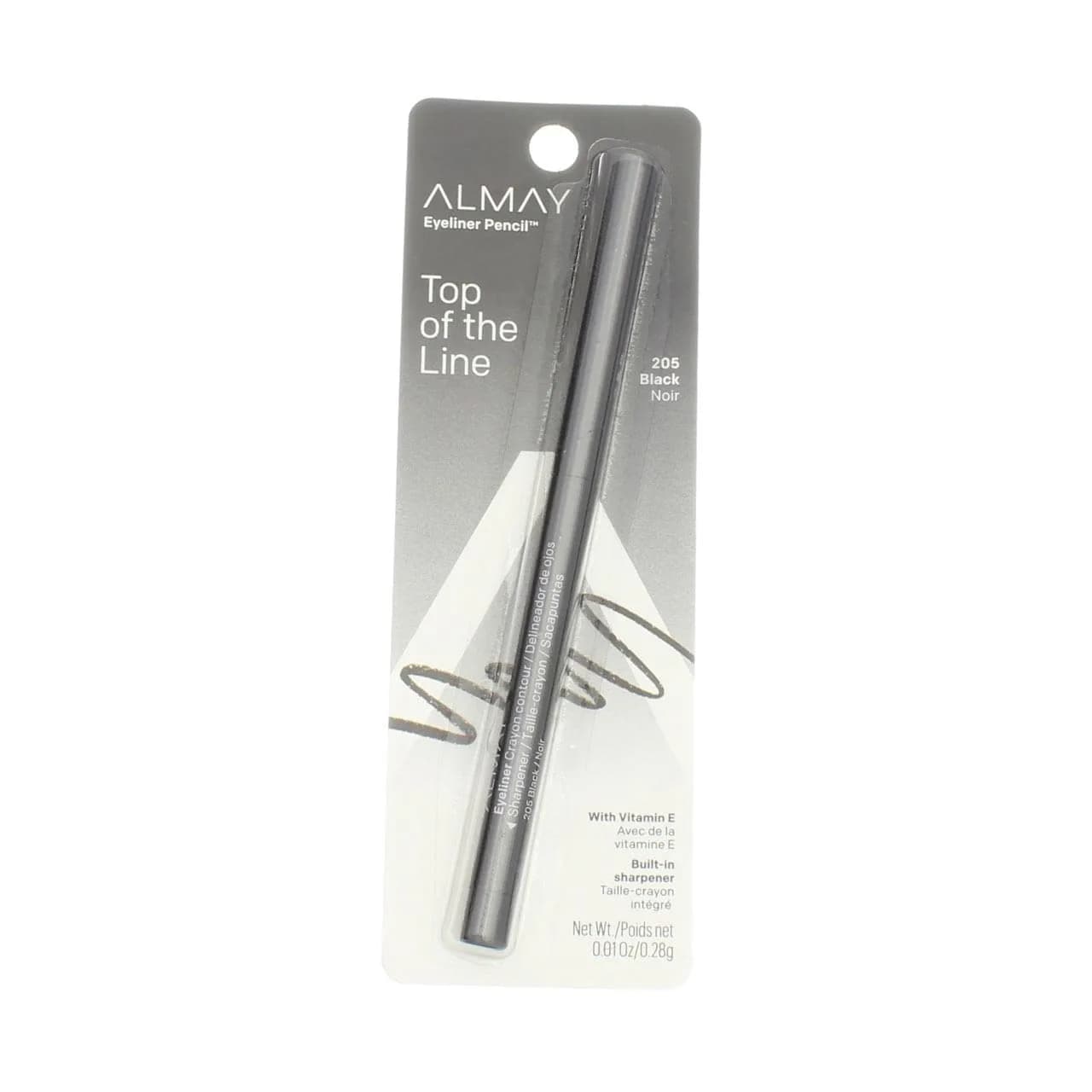 Almay Black Eyeliner Pencil 0.01 oz (6-Pack) | Hypoallergenic & Water-Resistant for Sensitive Eyes - view 4
