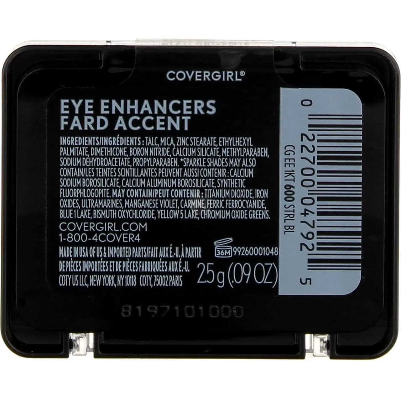 COVERGIRL Professional Eye Enhancer Kit 0.09 oz (2.55 g) | Sterling Blue Matte Eyeshadow - view 2