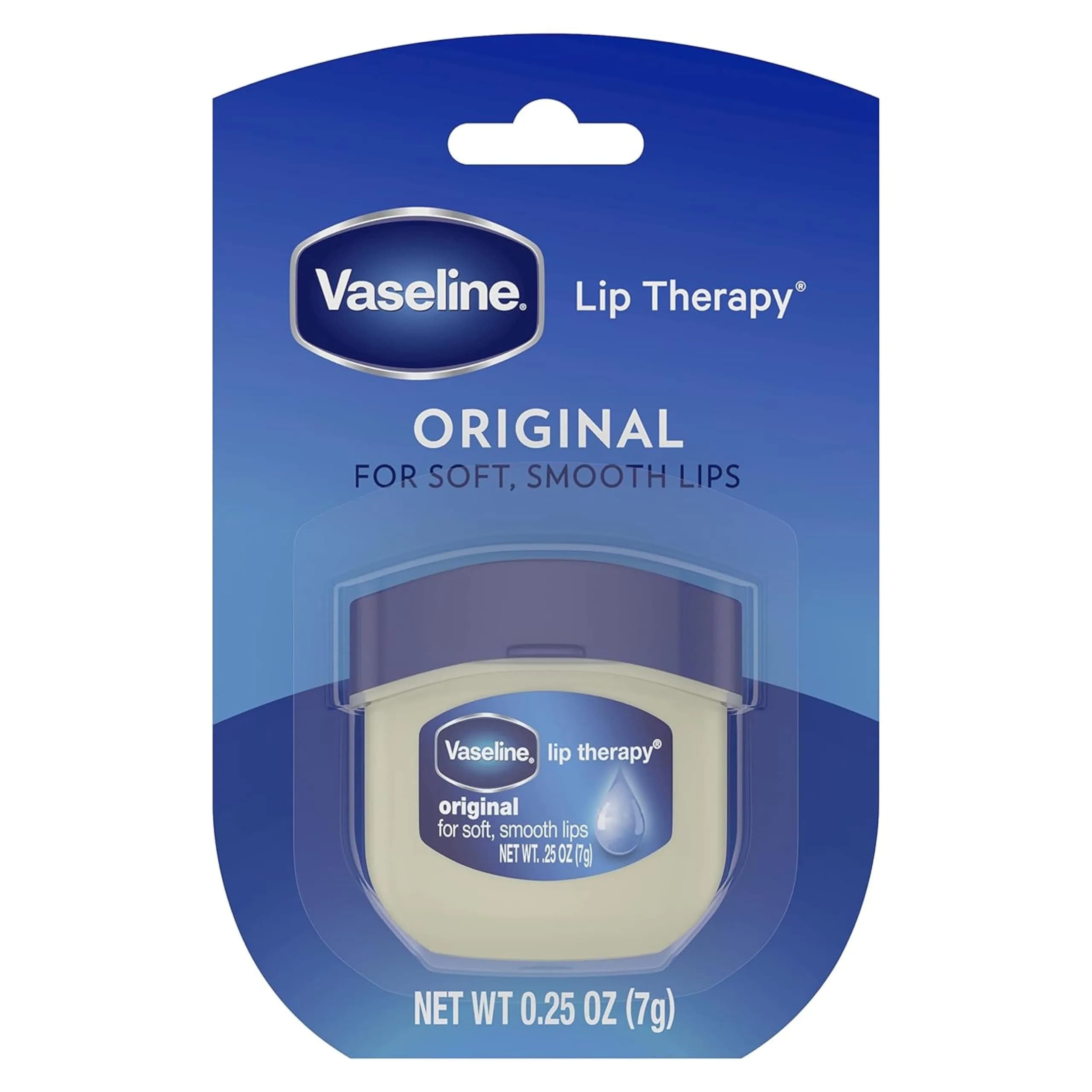 Vaseline Lip Therapy Original Mini 0.25 Ounce (Pack of 4) | Pocket-Sized Healing for Dry Lips - view 2