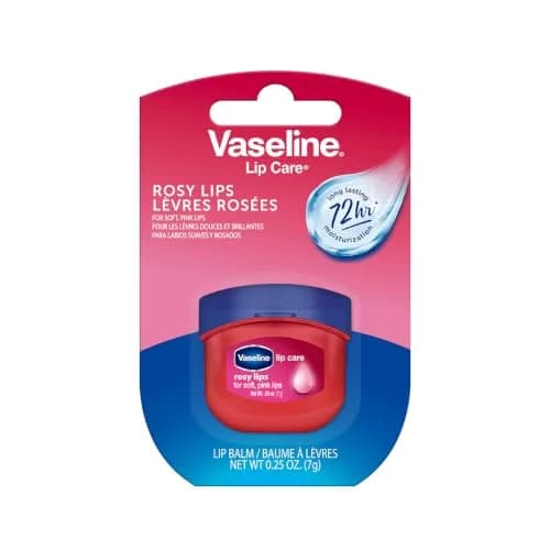 Vaseline Lip Therapy Rosy Lips 0.25 Ounce Single Tin | Healing Lip Balm for Dryness thumbnail 1