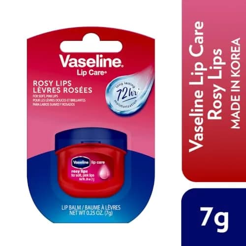 Vaseline Lip Therapy Rosy Lips 0.25 Ounce Single Tin | Healing Lip Balm for Dryness thumbnail 2
