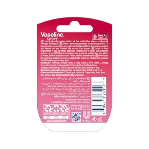 Vaseline Lip Therapy Rosy Lips 0.25 Ounce Single Tin | Healing Lip Balm for Dryness thumbnail 3