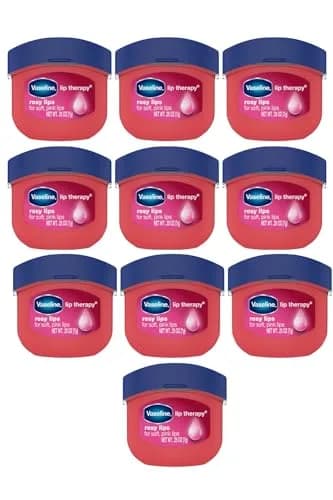 Vaseline Lip Therapy Rosy Lips 0.25 Ounce (Pack of 10) Balm for Dry Lips thumbnail 1