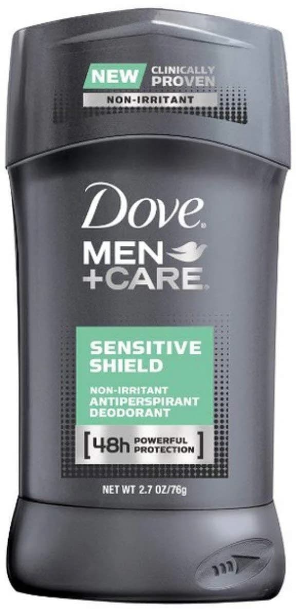 Dove Men+Care Sensitive Shield Antiperspirant Deodorant Stick 162g (5.5 oz) | 48-Hour Sweat & Odor Protection - main product image