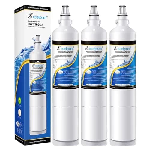 EXCELPURE Water Filter Replacement for LG LT600P 3-Pack | NSF Certified, 99.99% Sediment & Turbidity Filtration thumbnail 1