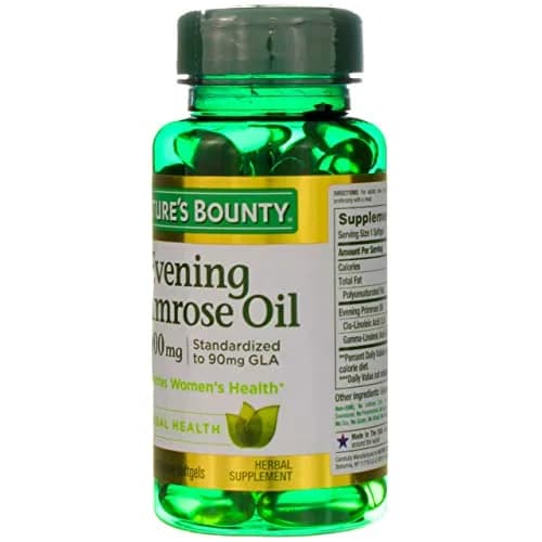 Nature's Bounty Primrose Oil 1000mg Herbal Supplement 60 Softgels (720 Count) | Promotes Women's Health thumbnail 5