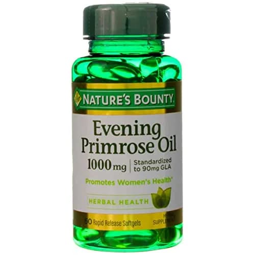 Nature's Bounty Primrose Oil 1000mg Herbal Supplement 60 Softgels (720 Count) | Promotes Women's Health thumbnail 1