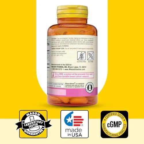MASON NATURAL Collagen with Vitamin C & Biotin 1500mg | Supports Hair, Skin & Nails (70-120 chars) thumbnail 6