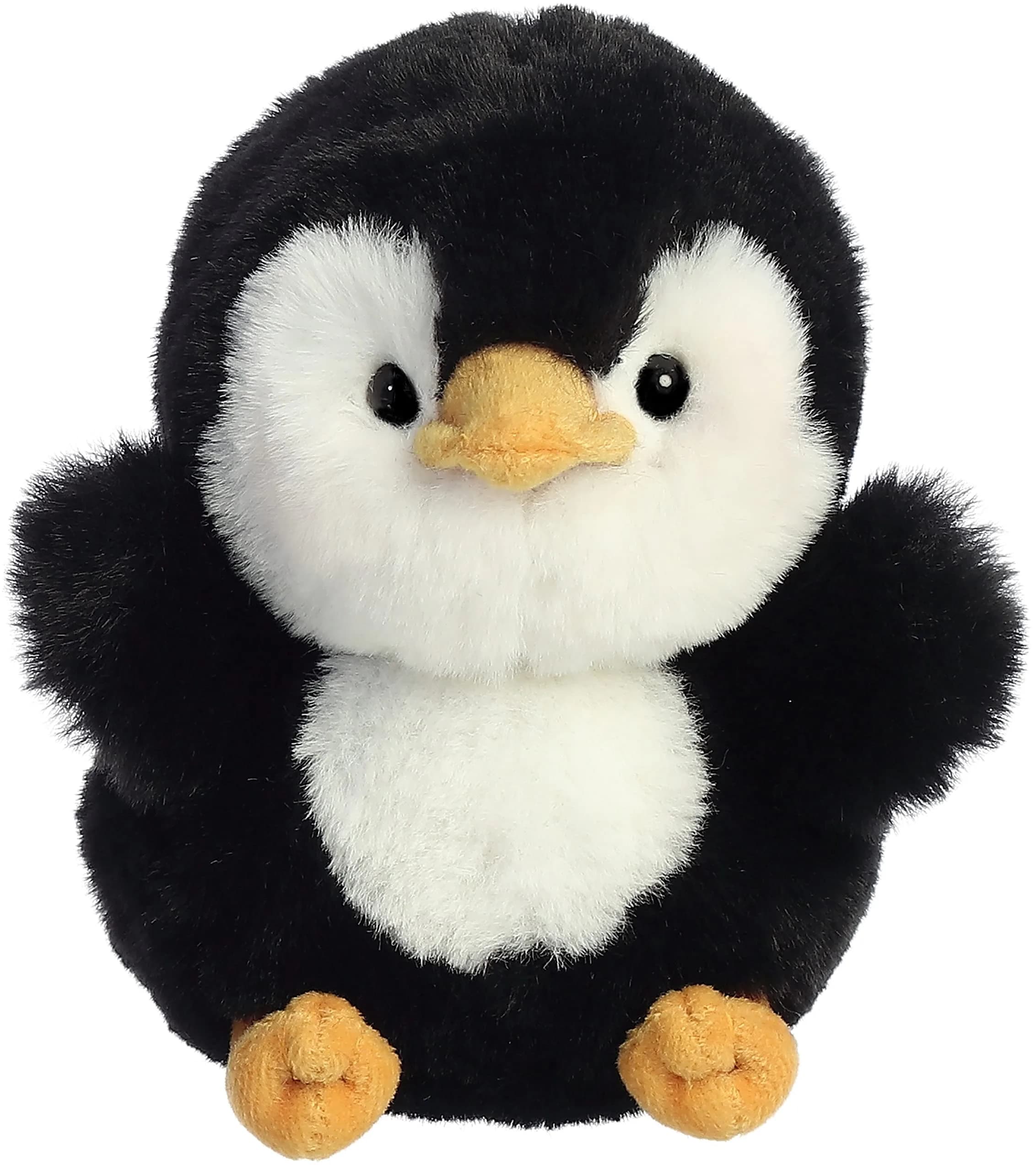 Aurora Peewee Penguin Rolly Pet Stuffed Animal 11 cm (4.5 x 4 x 5 inches) | Soft Polyester Toy for Kids - main product image