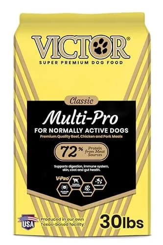 VICTOR Multi-Pro Gluten Free Dry Dog Food - Beef, Chicken & Pork, 30 lb | Multi-Protein, All Breeds & Life Stages thumbnail 1