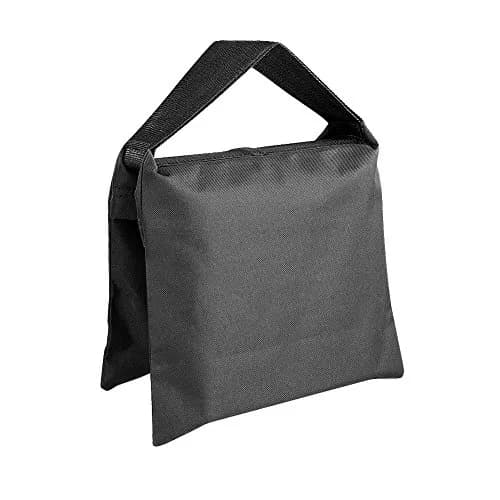 NEEWER 6 Pack Black Sand Bag Photography Studio Video Stage Saddlebag 11.8 x 11.1 inches | Heavy Duty Stabilizer for Light Stands & Tripods thumbnail 3