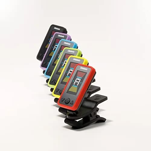 D'Addario Eclipse Headstock Clip-On Guitar Tuner, Black | Accurate Chromatic Tuning for Guitars, Basses, Ukuleles thumbnail 6