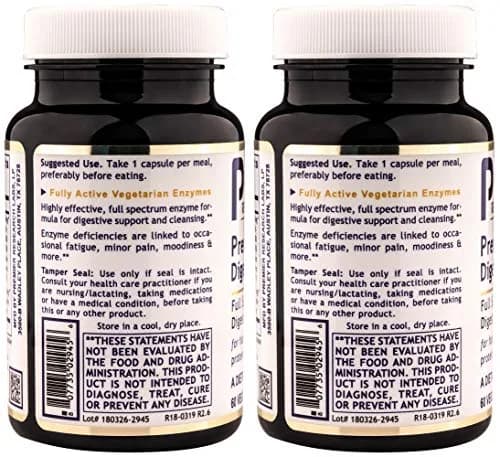 Premier Research Labs Premier Digest 60 Capsules | Vegetarian Digestive Support for Adults thumbnail 2