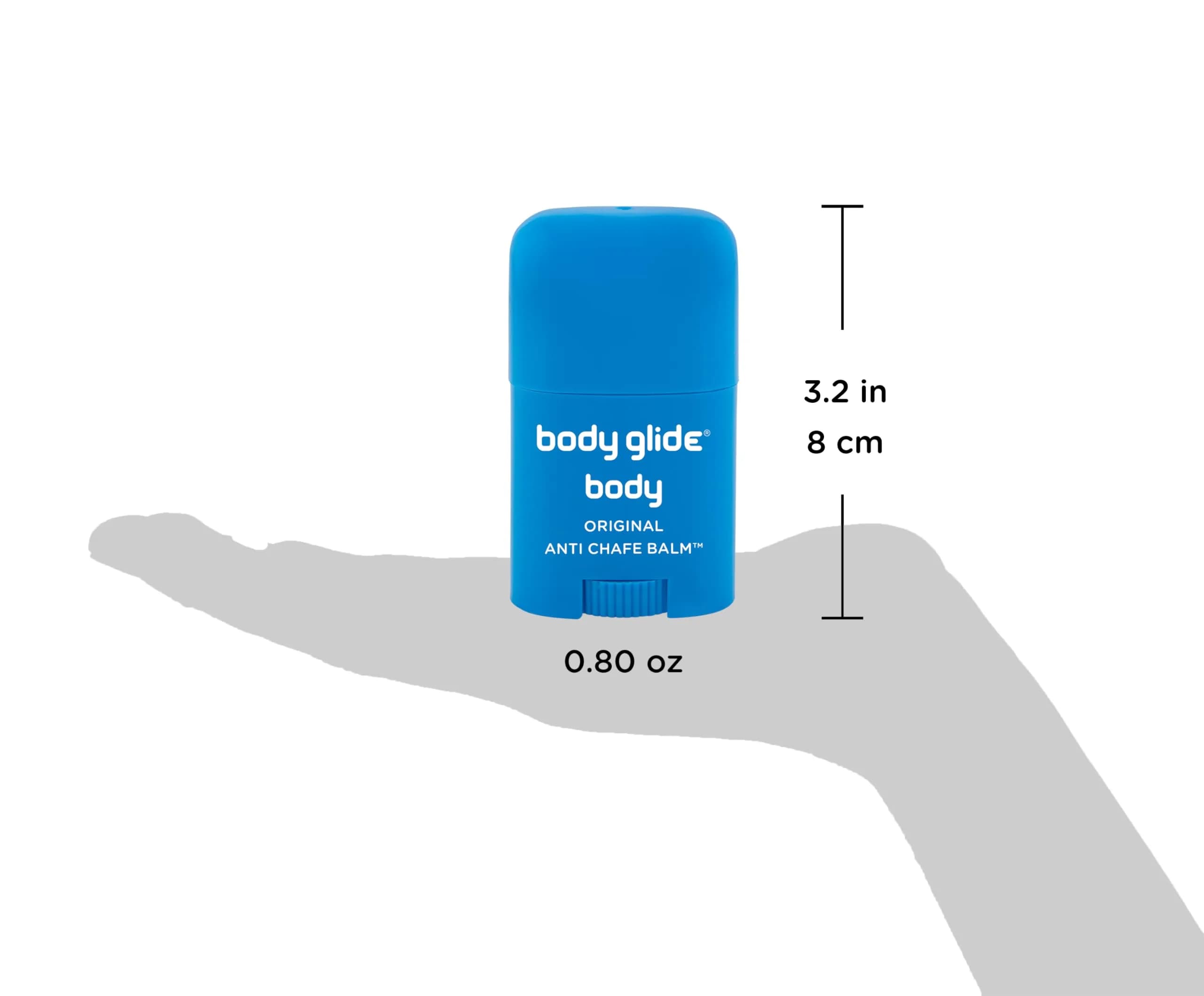 Body Glide Original Anti-Chafe Balm Stick 0.8oz | Prevents Skin Chafing & Irritation - view 3