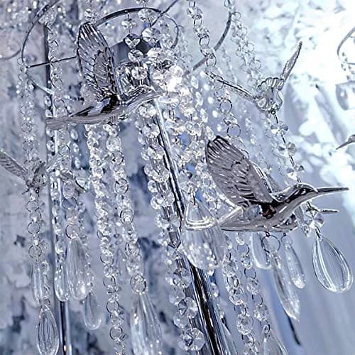KinHom Crystal Acrylic Gems Bead Garland Strands 4.88 m (16 ft) | Elegant Decor for Parties & Home thumbnail 6