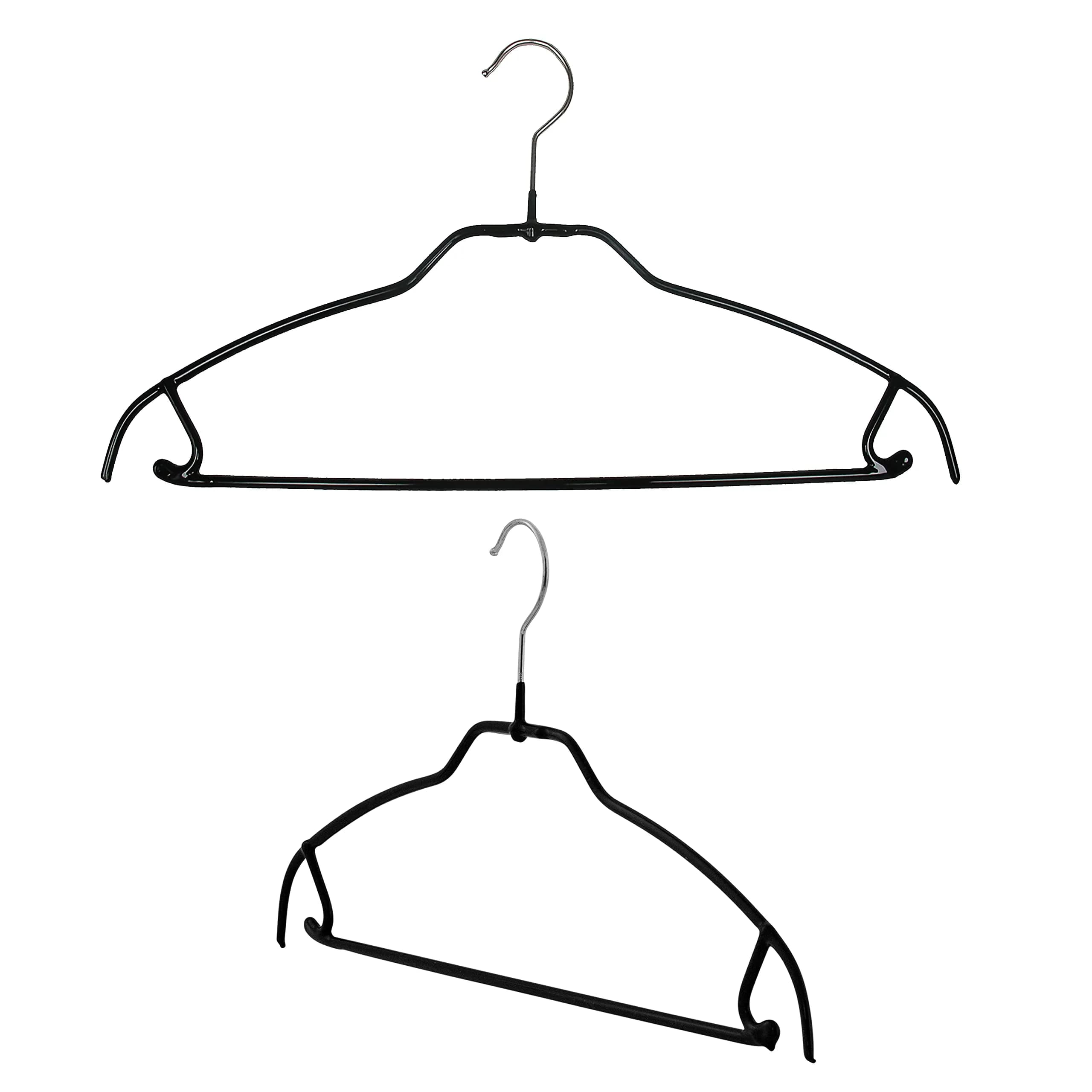 MAWA Clothes Hanger Silhouette Series 2 Pack | Space-Saving Non-Slip German Quality