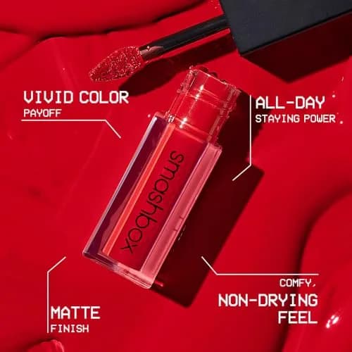 Smashbox Always On Longwear Matte Liquid Lipstick | Waterproof, 0.14 Fl Oz | Velvety Matte Finish thumbnail 5
