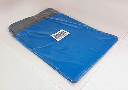 iMBAPrice Poly Mailers Shipping Envelopes Bags, 10 x 13 - inches, 100 Bags (Blue) | Self-Seal, Weather & Puncture Resistant thumbnail 3