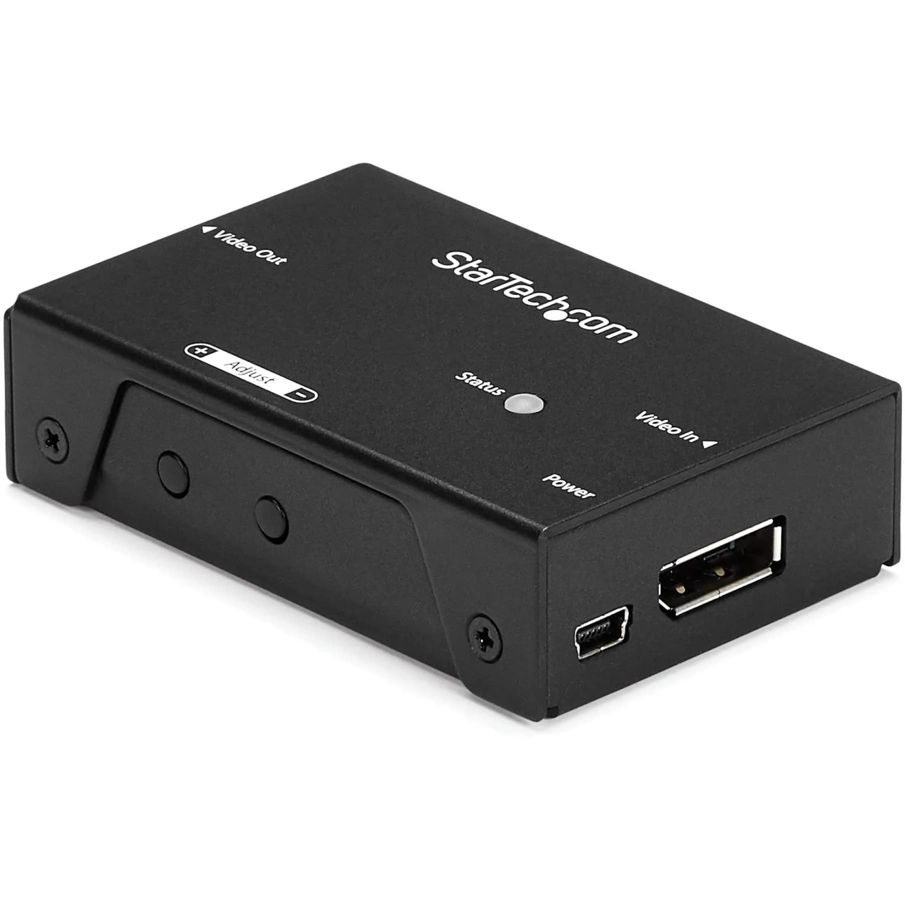 StarTech DisplayPort Signal Booster Extender 4K 60Hz up to 65ft/20m, TAA — DisplayPort