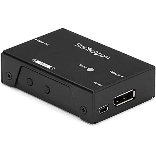 StarTech DisplayPort Signal Booster Extender 4K 60Hz up to 65ft/20m, TAA thumbnail 1