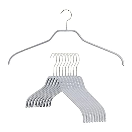 MAWA Silhouette Series Clothes Hanger 10 Pack | Non-Slip Space Saving Support thumbnail 1