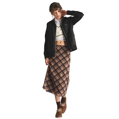 Members Only Iconic Boyfriend Jacket with Satin Finish (Black, Large) | Stylish, Durable & Easy to Maintain thumbnail 6