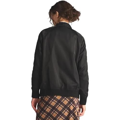 Members Only Iconic Boyfriend Jacket for Women with Satin Finish (Black, Medium) | Stylish, Durable & Easy to Maintain thumbnail 5