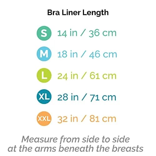 More of Me to Love Viscose & Cotton Bra Liner 3-Pack Medium | Wicking, Odor-Proof for Women thumbnail 2