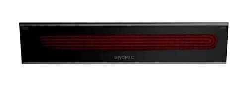 Bromic Platinum Smart Heat 2300W Electric Patio Heater - Radiant Infrared, 220V-240V, Black Finish thumbnail 1