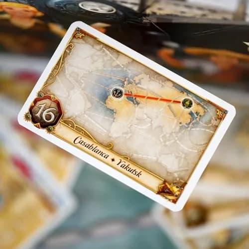 Asmodee Ticket to Ride Rails & Sails Board Game | Family Strategy Fun for Kids & Adults, Ages 10+ thumbnail 5