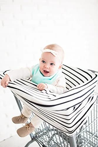 Copper Pearl Nursing Cover for Breastfeeding – Multi-Use Baby Car Seat Cover, Stroller Cover & Breast Feeding Cover Up for Women, Stretchy Breathable High Quality Cover for Boy or Girl, Grace thumbnail 7