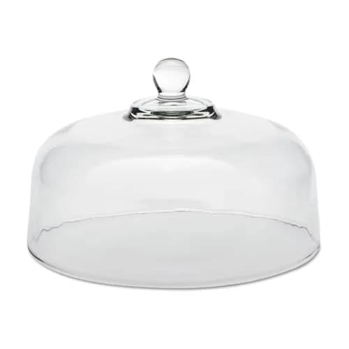 Anchor Hocking 340Q Glass Cake Dome 11.25" | Dishwasher Safe & Easy Grip Handle thumbnail 1