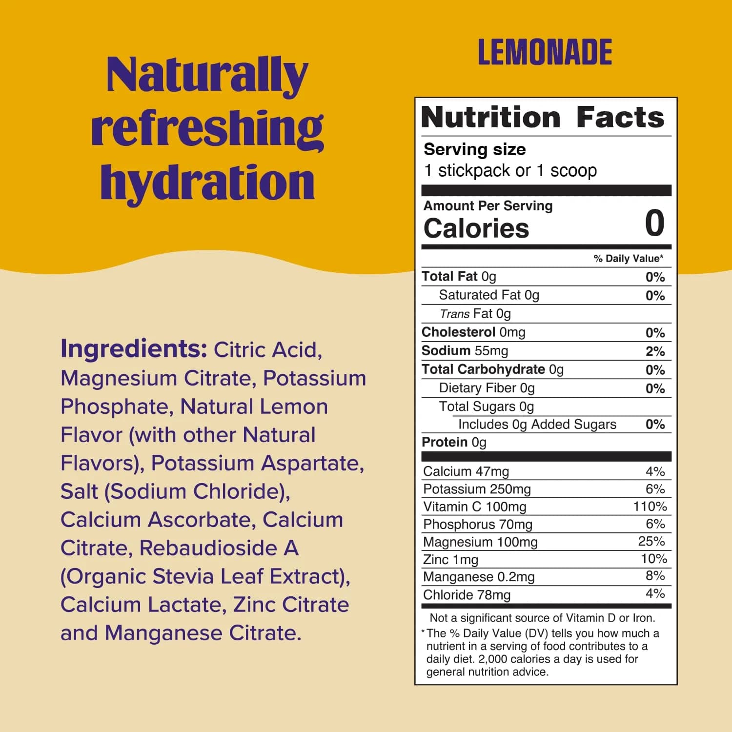 Ultima Replenisher Daily Electrolyte Powder Drink Mix | Lemonade Flavor, 90 Servings (318g/11.1oz) - view 3