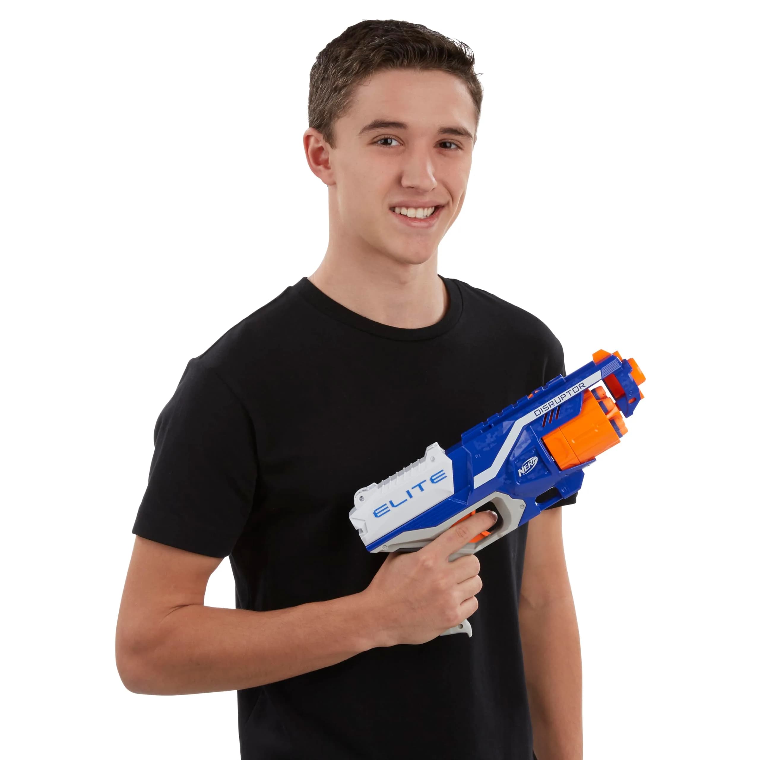 Nerf Disruptor Elite Blaster - 6-Dart Rotating Drum, Slam Fire, 27m Range | Value Pack Toy Gun - view 7