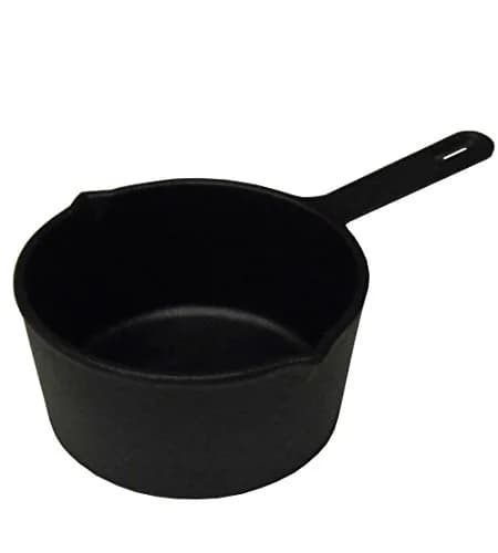 King Kooker Seasoned Cast Iron Pot 28 oz | Even Heat, Ready to Use, Perfect for Camping & Kitchen thumbnail 1