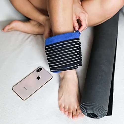 TrekProof Ice Packs for Injuries Reusable 3 Piece Set | Hot & Cold Gel Wrap Support for Recovery & Pain Relief thumbnail 8