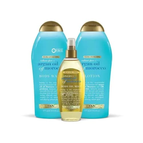 OGX Radiant Glow + Argan Oil of Morocco Body Wash 19.5 Fl Oz | Hydrating & Nourishing for Dry Skin thumbnail 6