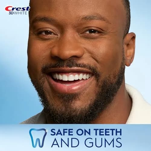 Crest Classic Vivid Teeth Whitening Strips Kit 20 Strips (10 Count Pack) | 6 Levels Whiter in 10 Days thumbnail 5