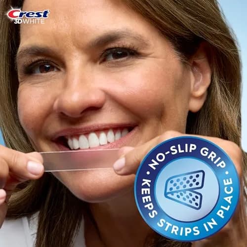 Crest Classic Vivid Teeth Whitening Strips Kit 20 Strips (10 Count Pack) | 6 Levels Whiter in 10 Days thumbnail 7