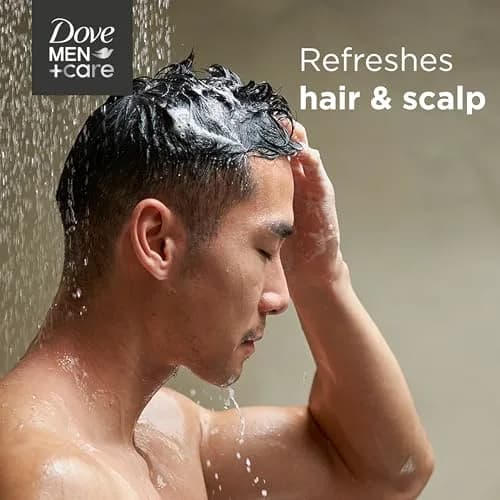 DOVE MEN + CARE Fortifying 2-in-1 Shampoo and Conditioner Fresh and Clean 1.06 L (36 Fl Oz) | Strengthens and Nourishes Hair thumbnail 6