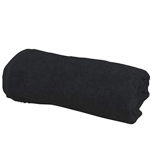 ForPro Professional Collection Bleach Tough Salon Towels, 24ct, Black, 27" L x 16" W | Stain-Resistant Cotton Towels for Salon & Spa thumbnail 4