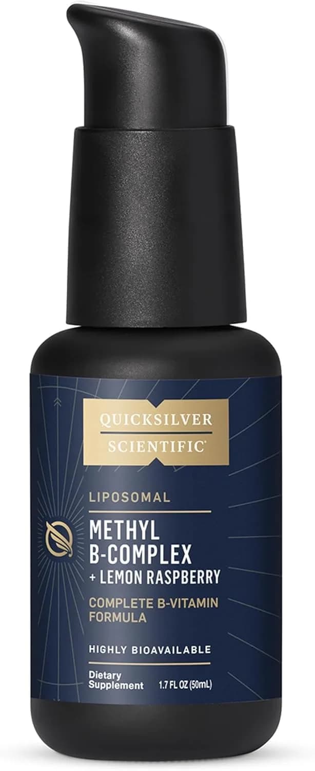 Quicksilver Scientific Methyl B Complex 50 ml | Liposomal B Vitamins for Rapid Absorption — 1.7 Fl Oz