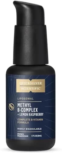 Quicksilver Scientific Methyl B Complex 50 ml | Liposomal B Vitamins for Rapid Absorption thumbnail 1